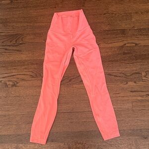 Women’s lululemon coral leggings